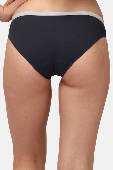 Soie Medium Rise Half Coverage Bikini Panty (Pack of 6) - Multicolor — image 19